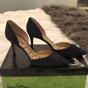 Sam Edelman navy blue pumps. Size 8.